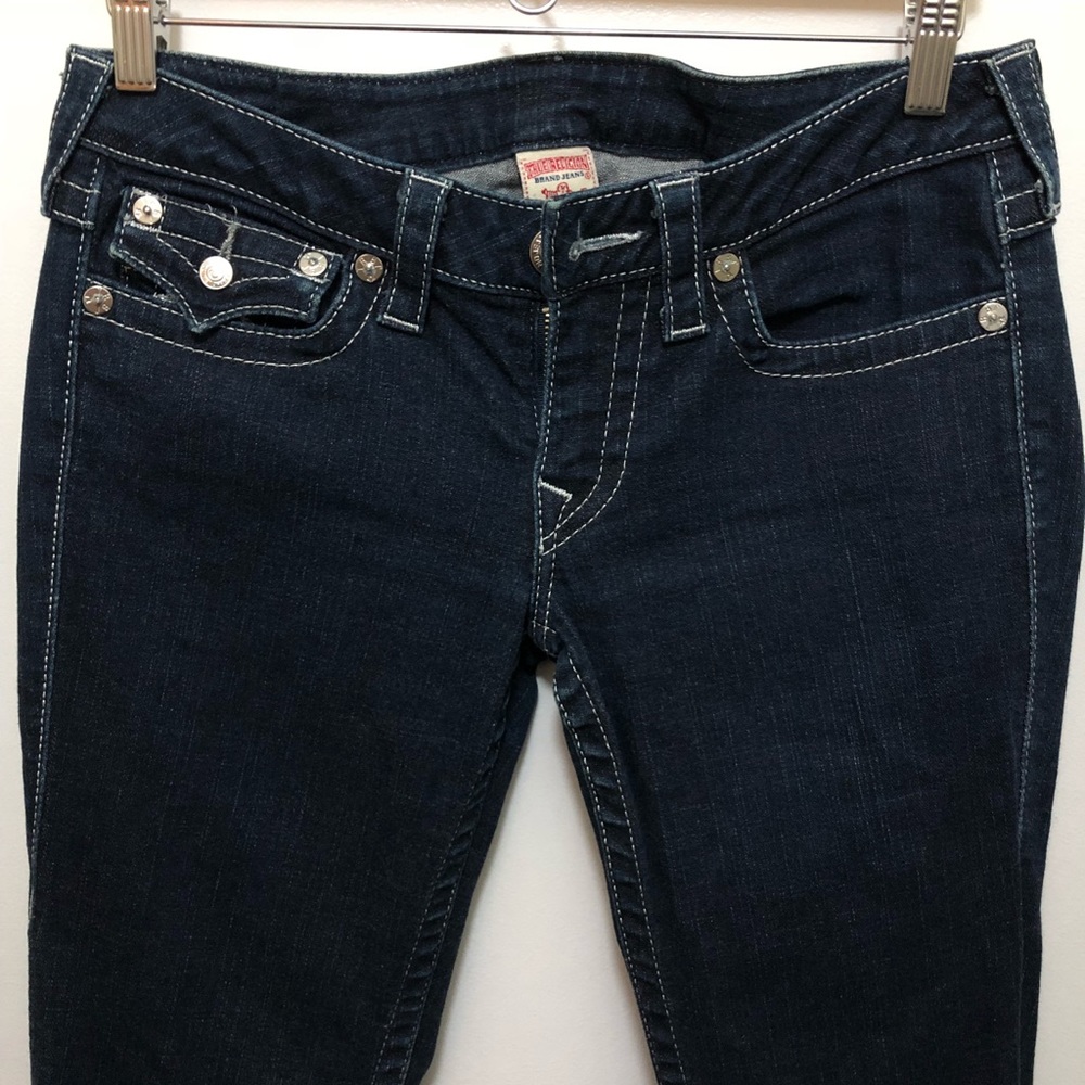 True Religion Dark Blue Denim Skinny Jean